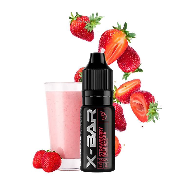E-liquide 10ml Milkshake Fraise