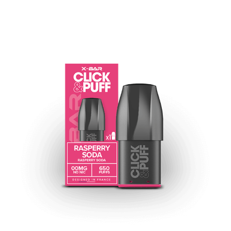 Click & Puff - Pod - Raspberry Soda