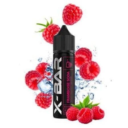 E-liquide 50ml Framboise Soda