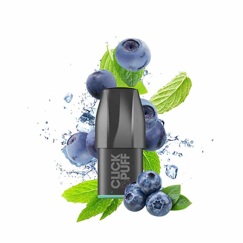 Click & Puff - Pod - Myrtille Menthe