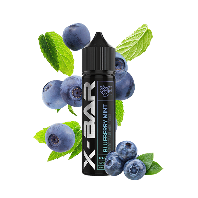 E-liquide 50ml Myrtille Menthe