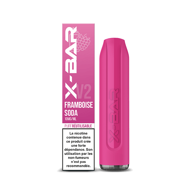 X-Bar 650 Raspberry Soda