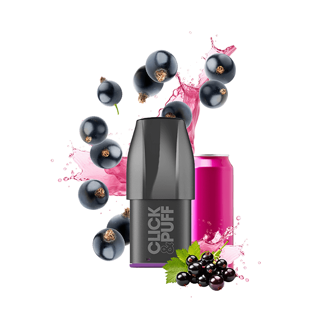 Click & Puff - Pod - Cassis Energy Bull