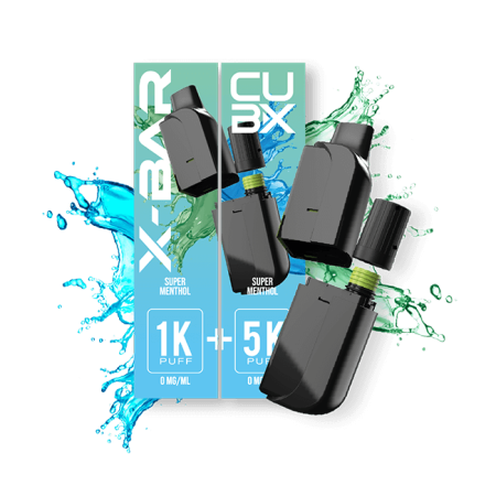 CUBX 2 Pods - Super Menthol