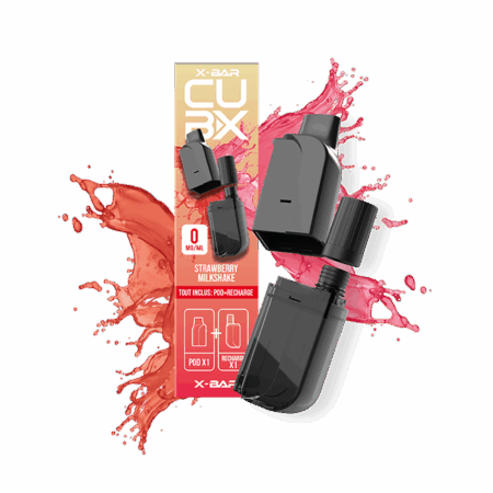 CUBX 2 Pods - Strawberry Milkshake