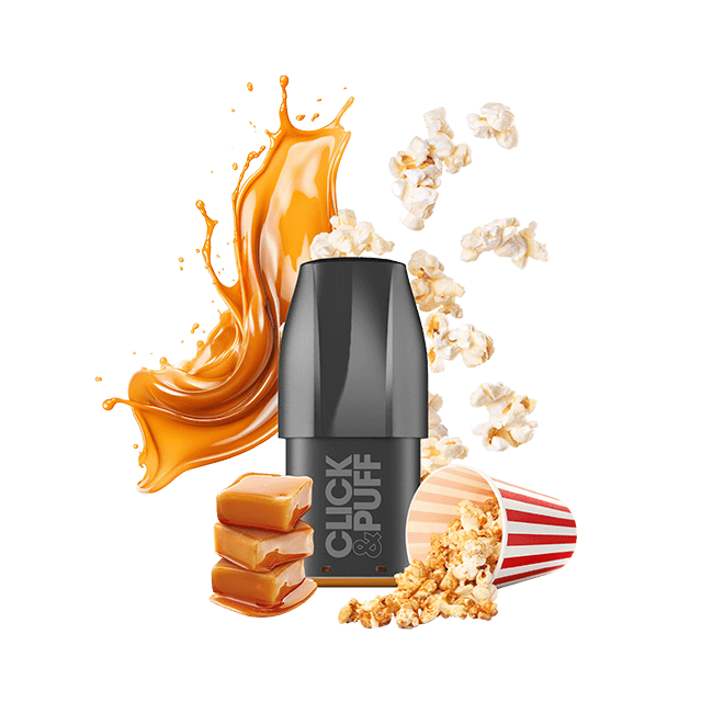 Click & Puff - Pod - Pop Corn Caramel
