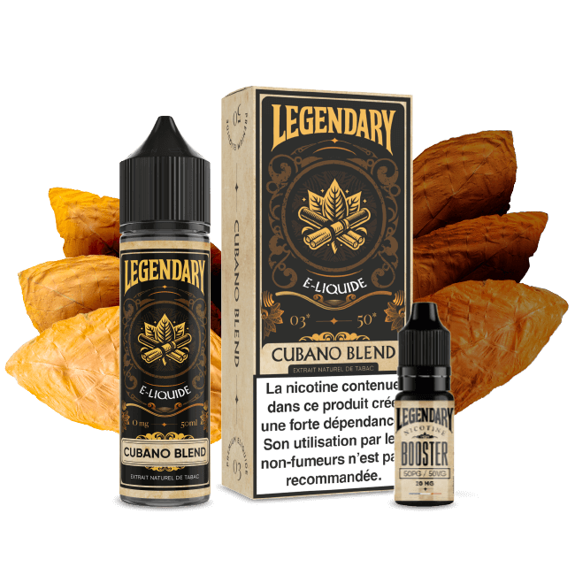 Legendary E-liquide 50ml Cubano Blend