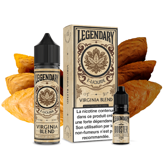 Legendary E-liquide 50ml Virginia Blend