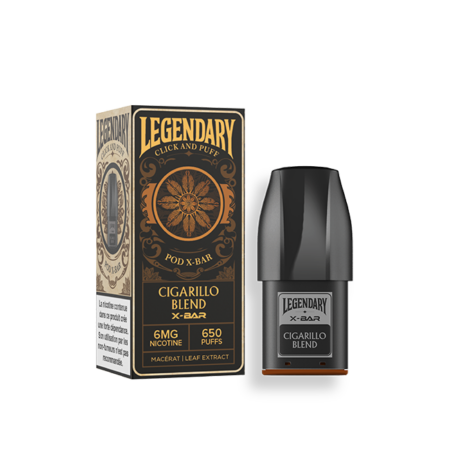 Click & Puff Legendary – Pod – Cigarillo Blend