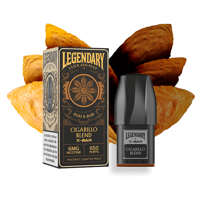 Click & Puff Legendary – Pod – Cigarillo Blend