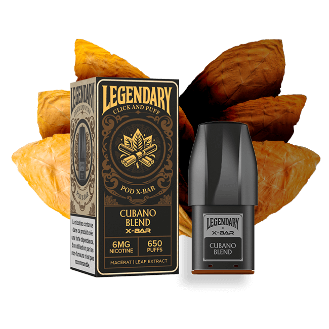 Click & Puff Legendary – Pod – Cubano Blend