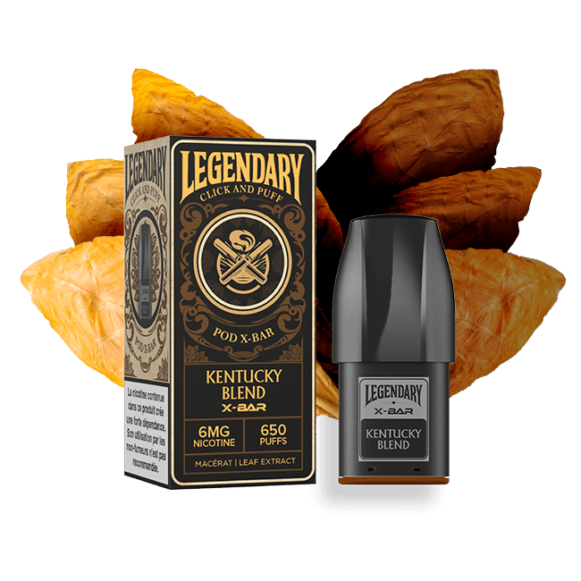 Click & Puff Legendary – Pod – Kentucky Blend
