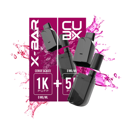 CUBX 2 Pods - Cerise Glacée