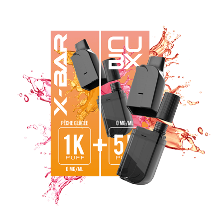 CUBX 2 Pods - Pêche Glacée