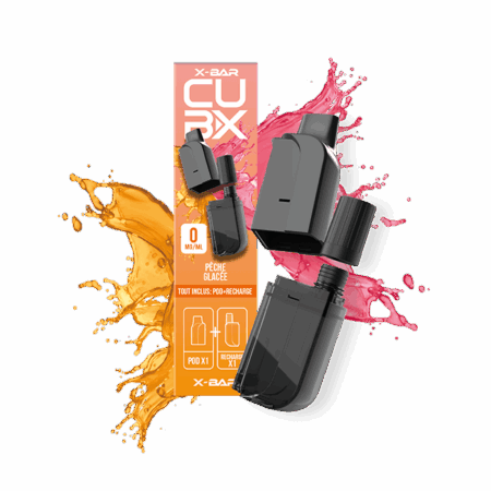 CUBX 2 Pods - Peach Ice