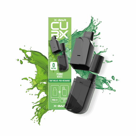 CUBX 2 Pods - Green Apple