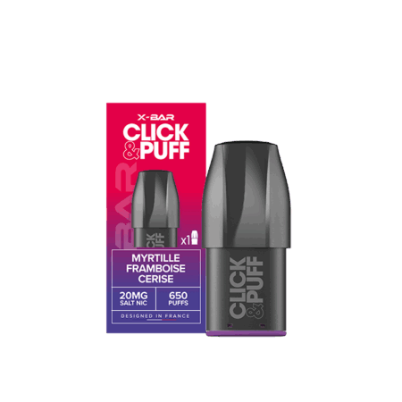 Click & Puff - Pod - Blueberry Raspberry Cherry