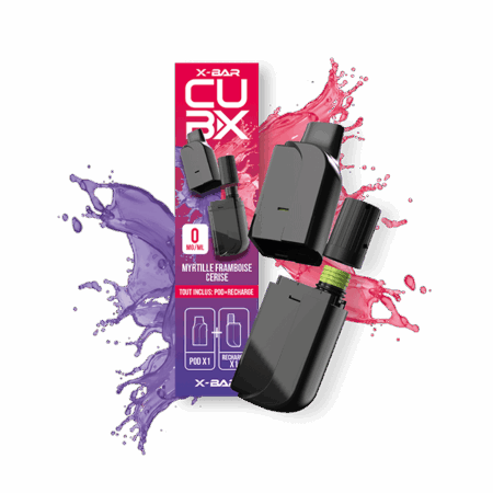 CUBX 2 Pods - Blueberry Raspberry Cherry