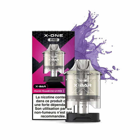 X-One Pro - Pod Strawberry Raspberry Ice