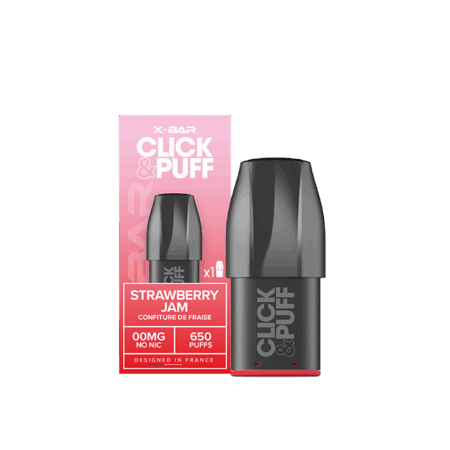 Click & Puff - Pod - Strawberry Jam