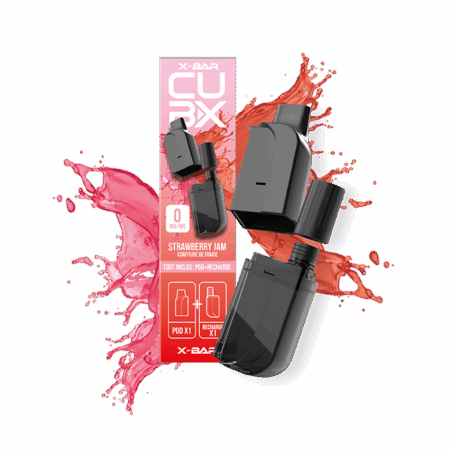 CUBX 2 Pods - Strawberry Jam