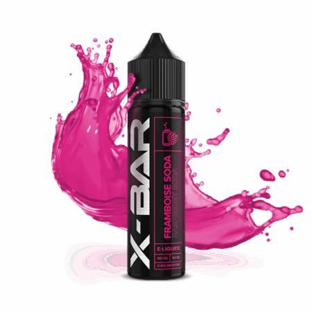 E-liquid 50ml Raspberry Soda
