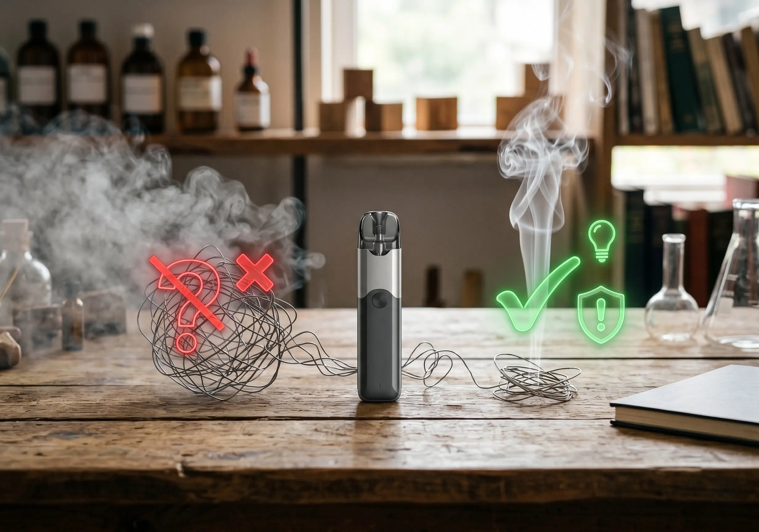 Idées reçues sur la vape